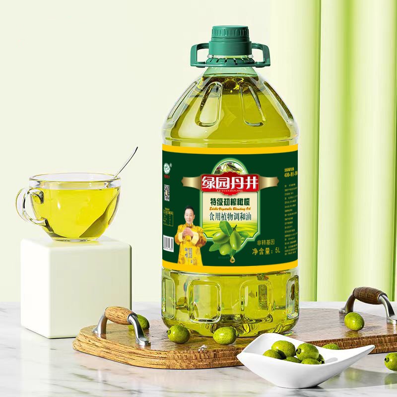 ag真人注册平台 特级初榨橄榄食用调和油 5L
