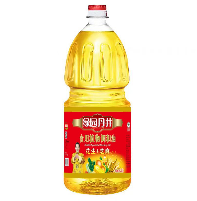 ag真人注册平台 花生+芝麻食用植物调和油 1.8L