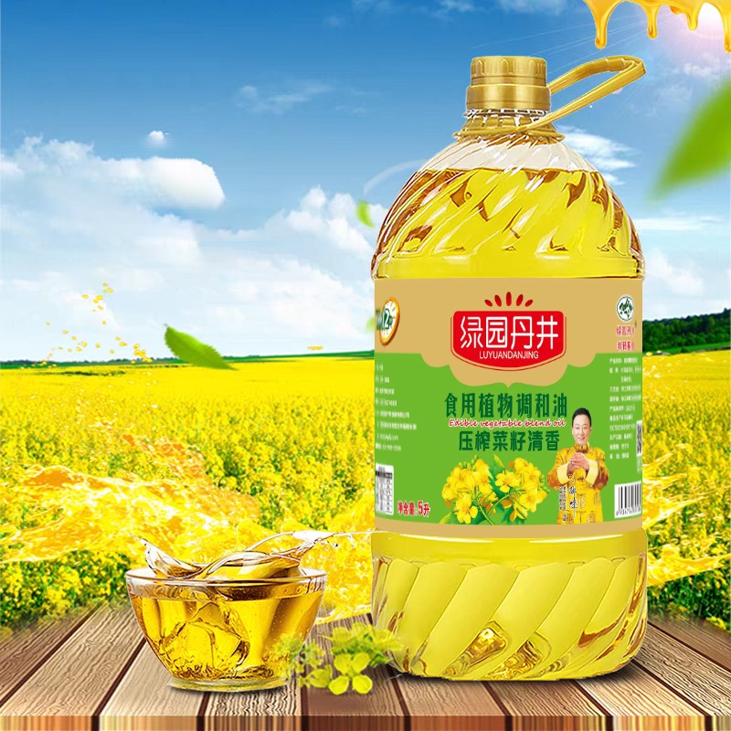 ag真人注册平台 压榨菜籽清香食用植物调和油 5L