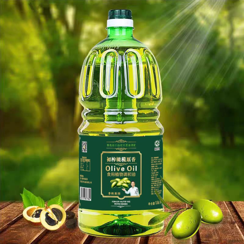 ag真人注册平台 初榨橄榄原香食用植物调和油 1.8L