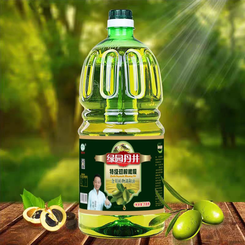 ag真人注册平台 特级初榨橄榄油食用植物调和油 1.8L