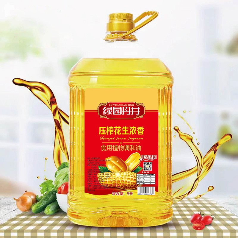 ag真人注册平台 压榨花生浓香食用植物调和油 5L
